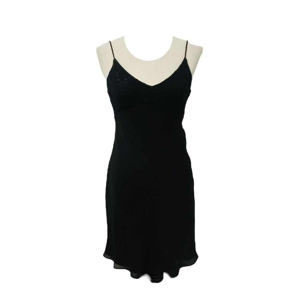 Zum Zum Women's Dress Black Knee Length Fit and Flare Size Small